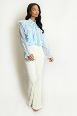 Tailored Flare Trousers