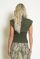 Sleeveless Knitted Top