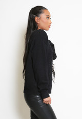 LOS ANGELES Round Neck Knitted Jumper
