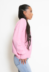 LOS ANGELES Round Neck Knitted Jumper