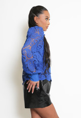 Crochet Paisley Blouse