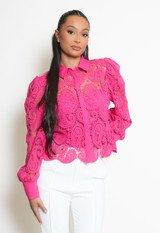 Crochet Paisley Blouse