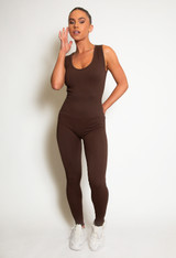 Deep Neck Unitard