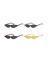 Slim Cat Eye Sunglasses 