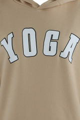 YOGA Slogan Hoodie