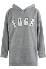 YOGA Slogan Hoodie