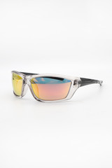 Clear Frame Sports Sunglasses 