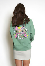 Victory Eagle Back Print Hoodie