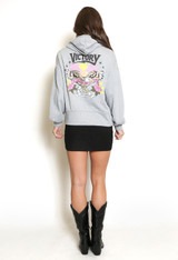 Victory Eagle Back Print Hoodie