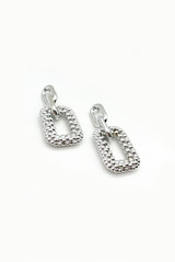 Oversized Triple Link Earrings 