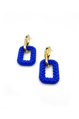 Oversized Triple Link Earrings 