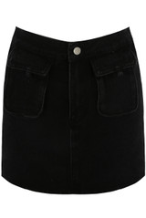 Denim Mini Skirt