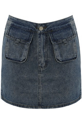 Denim Mini Skirt