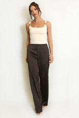 Luxe Satin Tailored Trouser