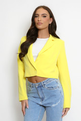 Tailored Cropped Blazer