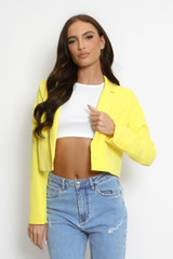 Tailored Cropped Blazer