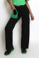 Low Waisted Flare Denim Jeans  Low Waisted Flare Denim Jeans