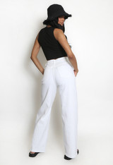 Low Waisted Flare Denim Jeans  Low Waisted Flare Denim Jeans