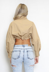 Cropped Cargo Jacket