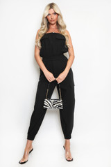  Cargo Bandeau Jumpsuit