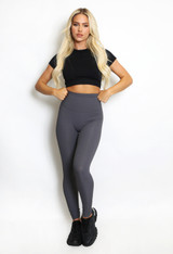 Ribbed High Waisted Sports Leggings