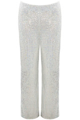 Sequin Wide Leg Trouser 