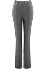 Lurex Waist Wide Leg Trouser