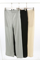 Elasticated Waist Wide Leg Trouser