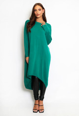 Fine Knit Oversized Jumper Dress