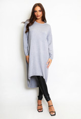 Fine Knit Oversized Jumper Dress