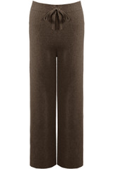 Fine Knit Wide Leg Trouser