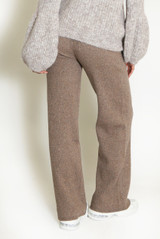 Fine Knit Wide Leg Trouser