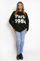 Paris 1984 Slogan Jumper