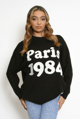 Paris 1984 Slogan Jumper