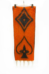 Chunky Monogram Wool Blend Scarf