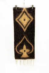 Chunky Monogram Wool Blend Scarf