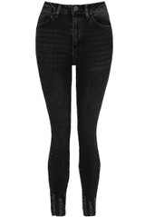 Distressed Ankle Super Skinny Jeans