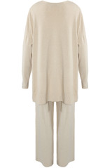 Oversized Jumper And Wide Leg Trouser Set