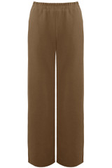 Wide Leg Plush Trouser