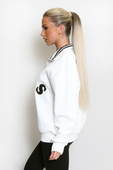 Meds Slogan Half Zip Sweatshirt