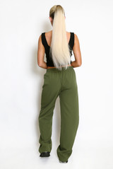 Wide Leg Casual Trouser