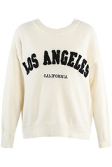 Los Angeles Soft Knit Round Neck Jumper