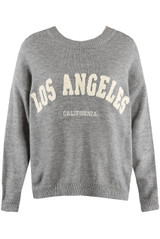 Los Angeles Soft Knit Round Neck Jumper
