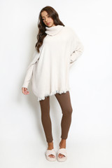 Roll Neck Oversized Jumper 