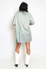 Glitter T-Shirt Dress