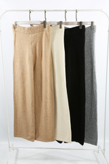 Wide Leg Knitted Trouser