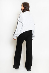 Wide Leg Knitted Trouser