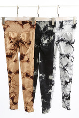 Tie Dye Print Push Up Leggings