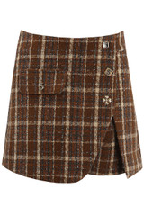 Tartan Check Tailored Skort