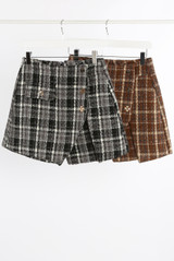 Tartan Check Tailored Skort